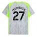 Manchester City Matheus Nunes #27 Tredjedrakt 2025-26 Korte ermer